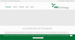 Desktop Screenshot of pmt-technology.com